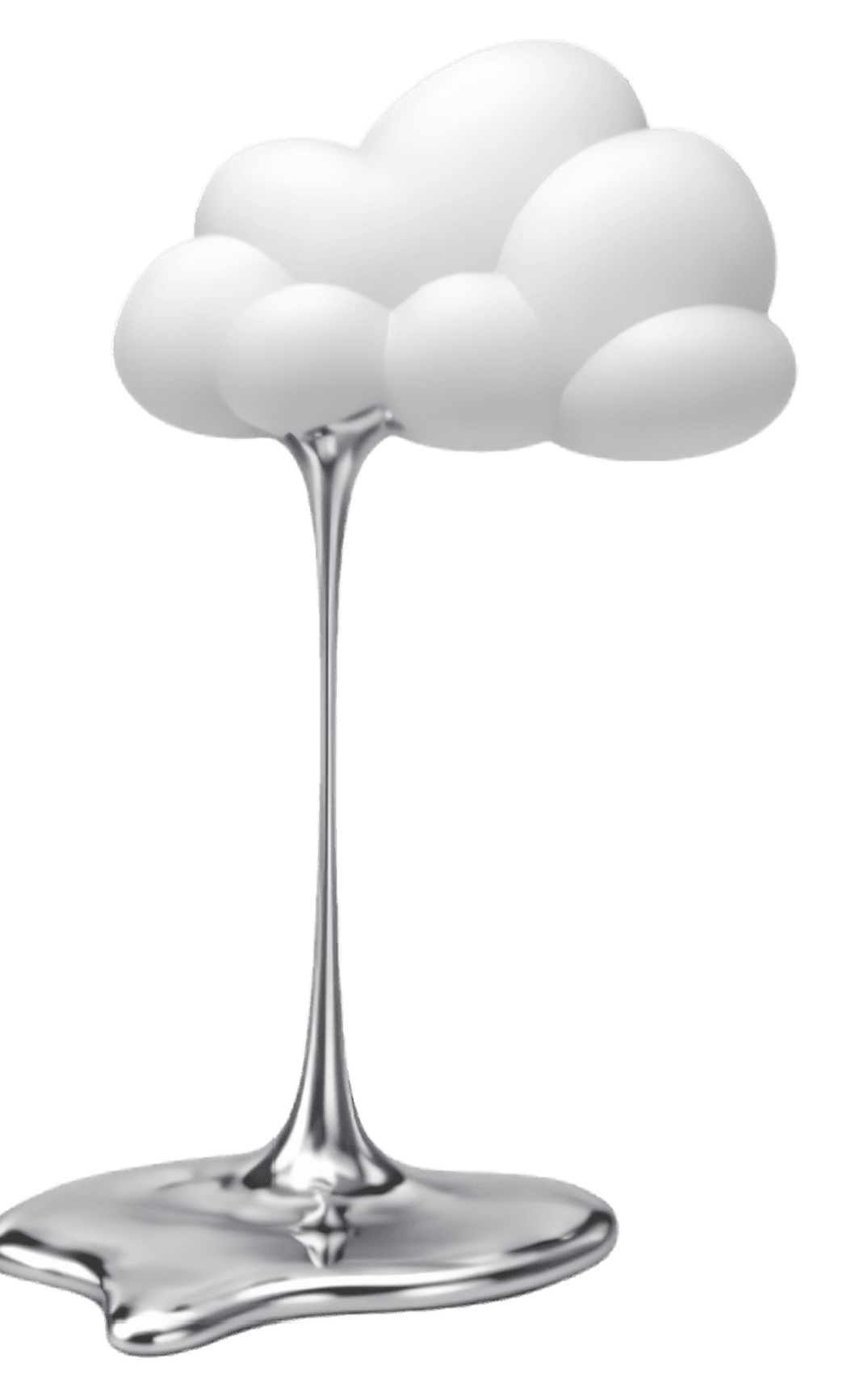 Nube Nimbo sobre base fluida